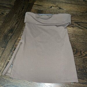 Glassons brown top never worn AU size 6, fits small